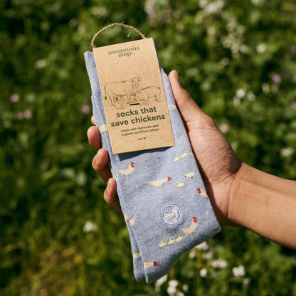Socks that Save Chickens | Gifts for Farm Animal Lovers
