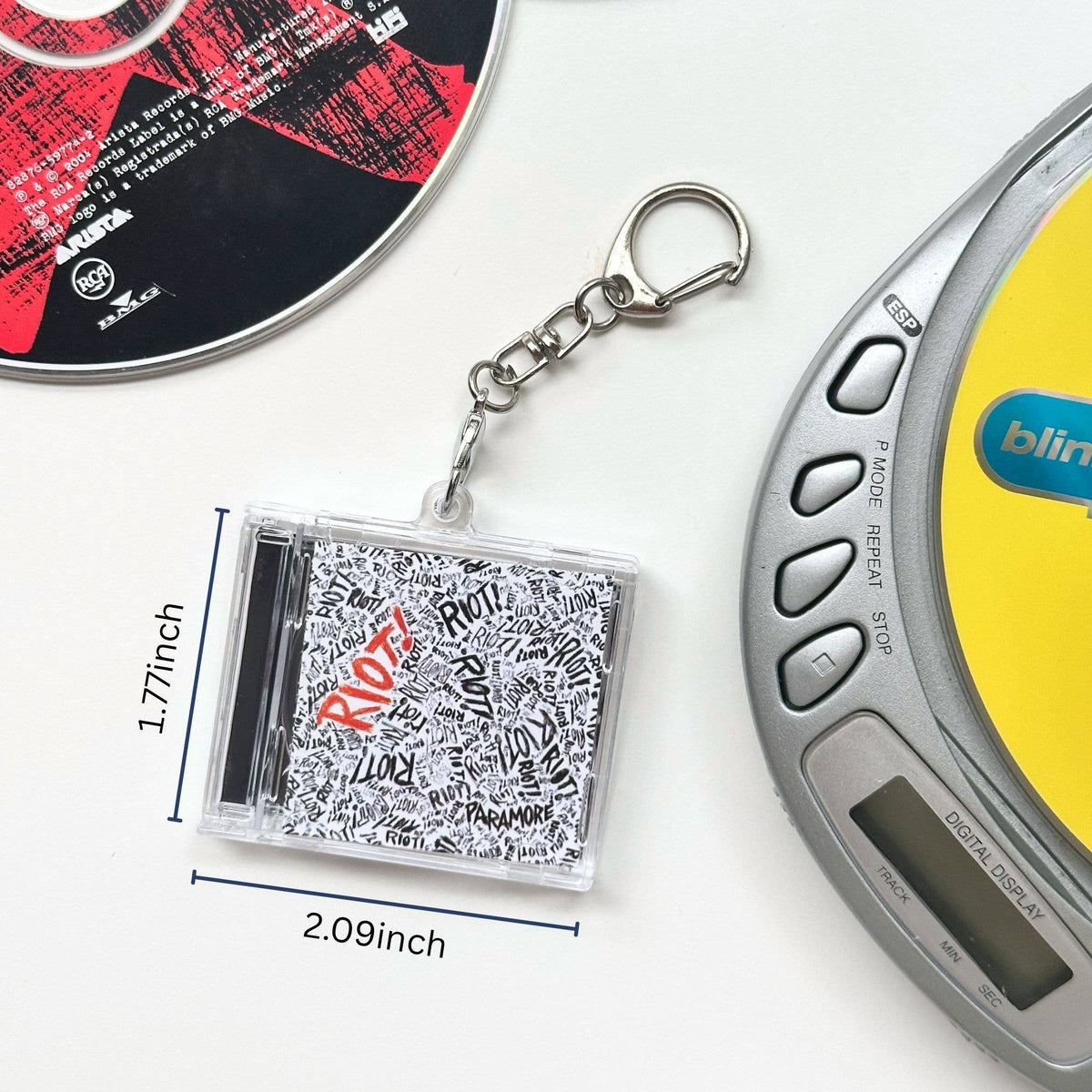 Paramore 'Hit Clips' Mini Keychain