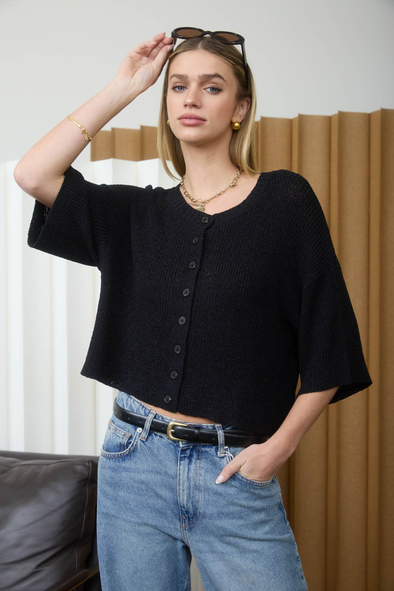 The Shoreline Boxy Sweater