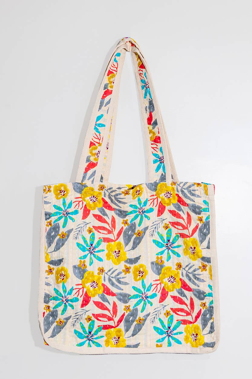 Kantha Reuseable Market Bags
