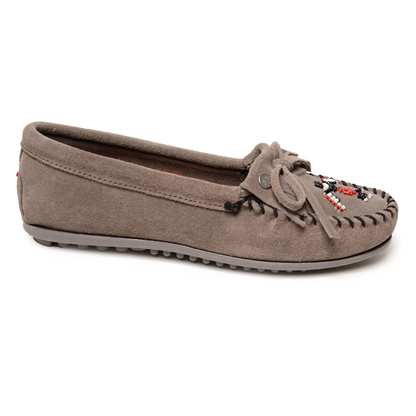 Women's Thunderbird Animikii Suede Beaded Moccasin