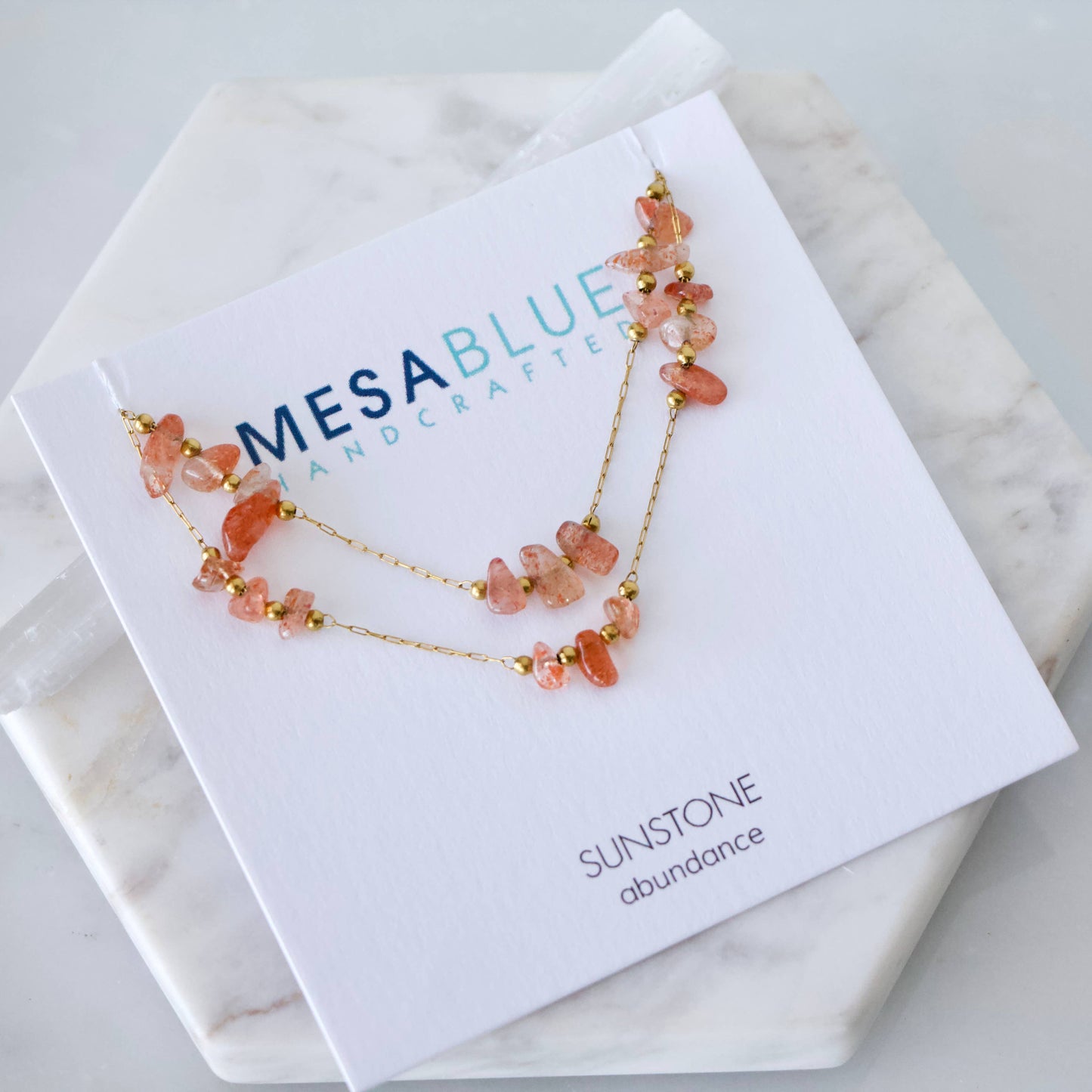 Nugget Gemstone Necklace