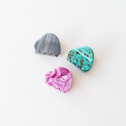 Eco Gemstones Hair Claw Clip