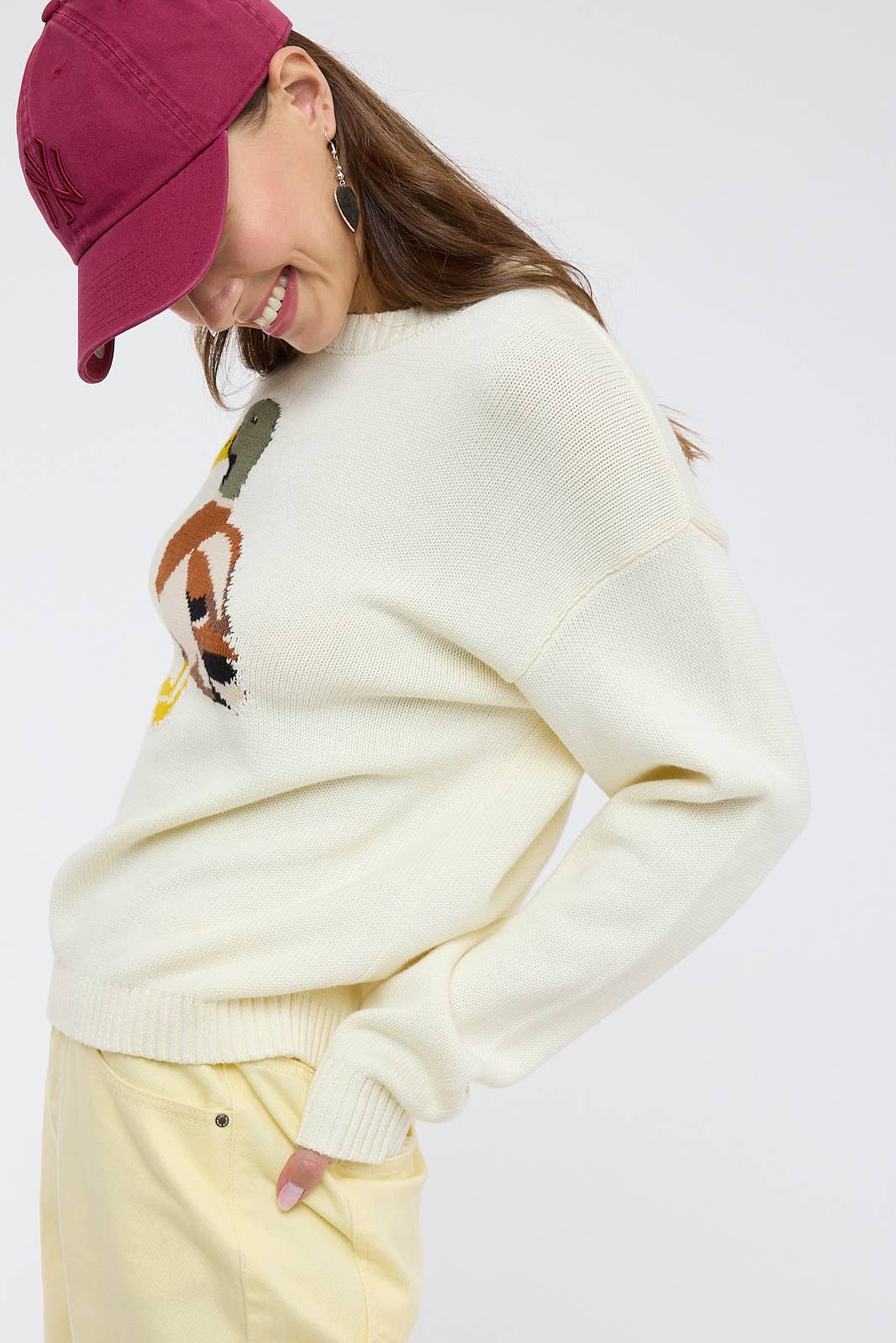 MALLARD DUCK KNIT SWEATER / WL25-12426