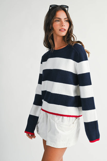 Tide Stripe Sweater