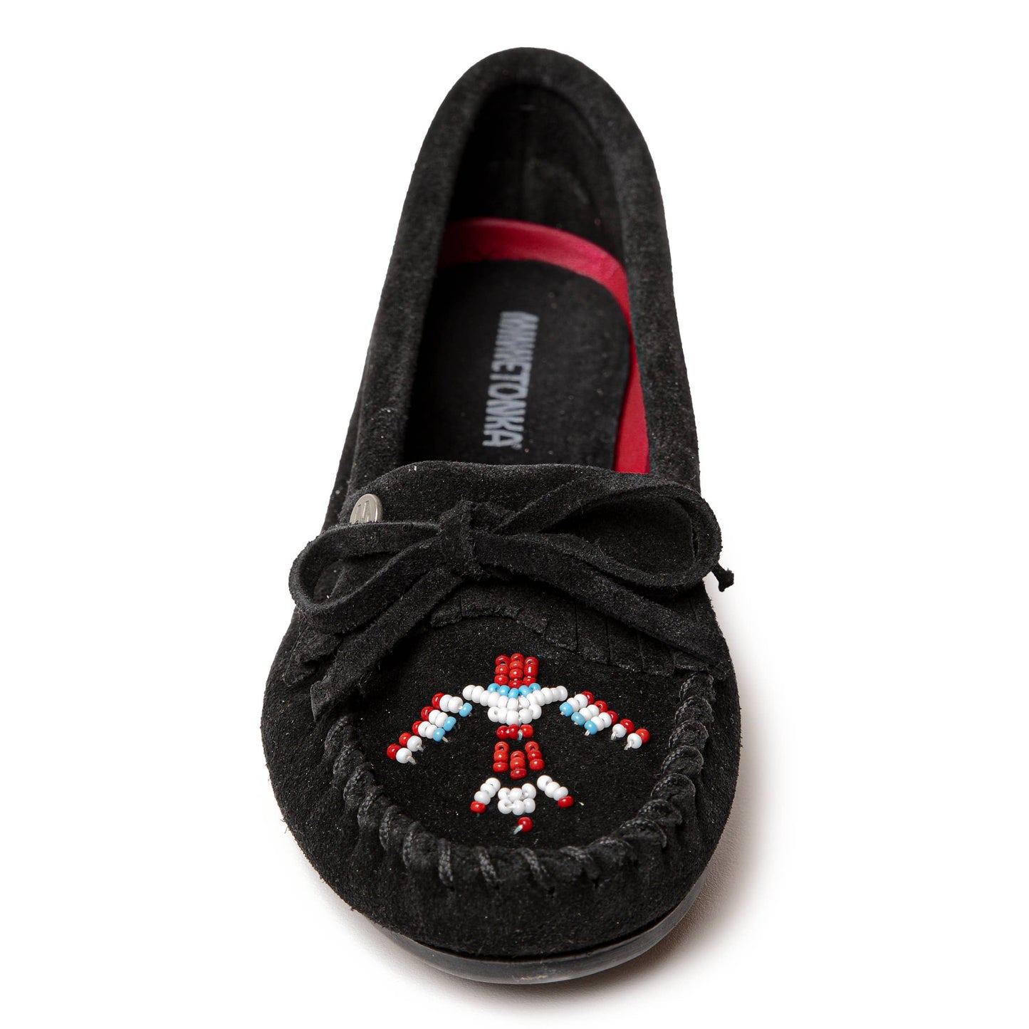 Women's Thunderbird Animikii Suede Beaded Moccasin