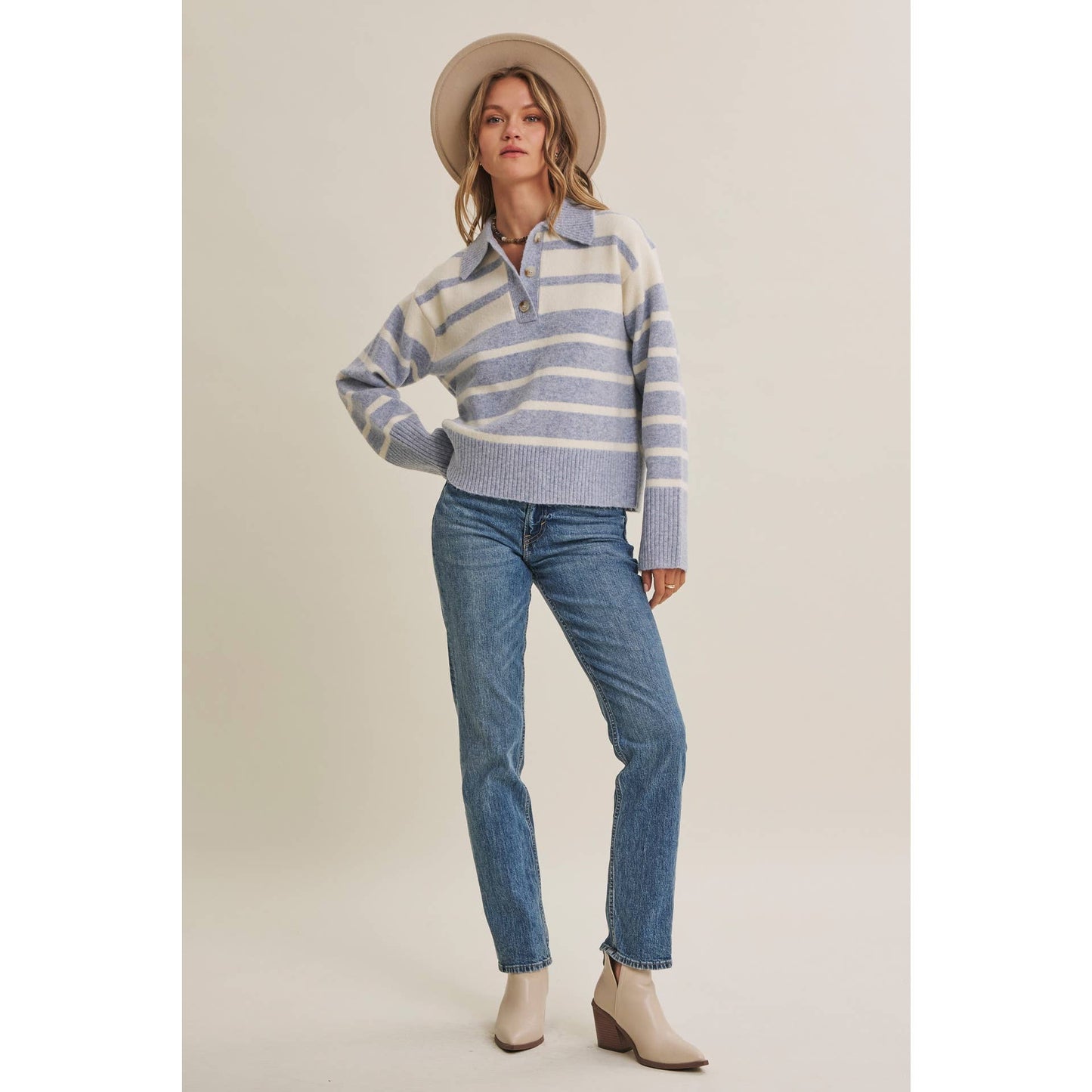 Sunday Harbor Stripe Knit