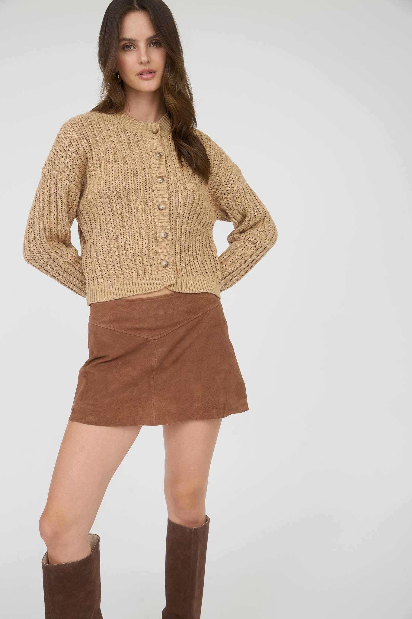 Softest Lightweight Cable Knit Sweater