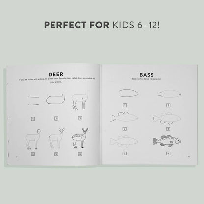 Mushrooms & Woodland Creatures: How to Draw Books for Kids