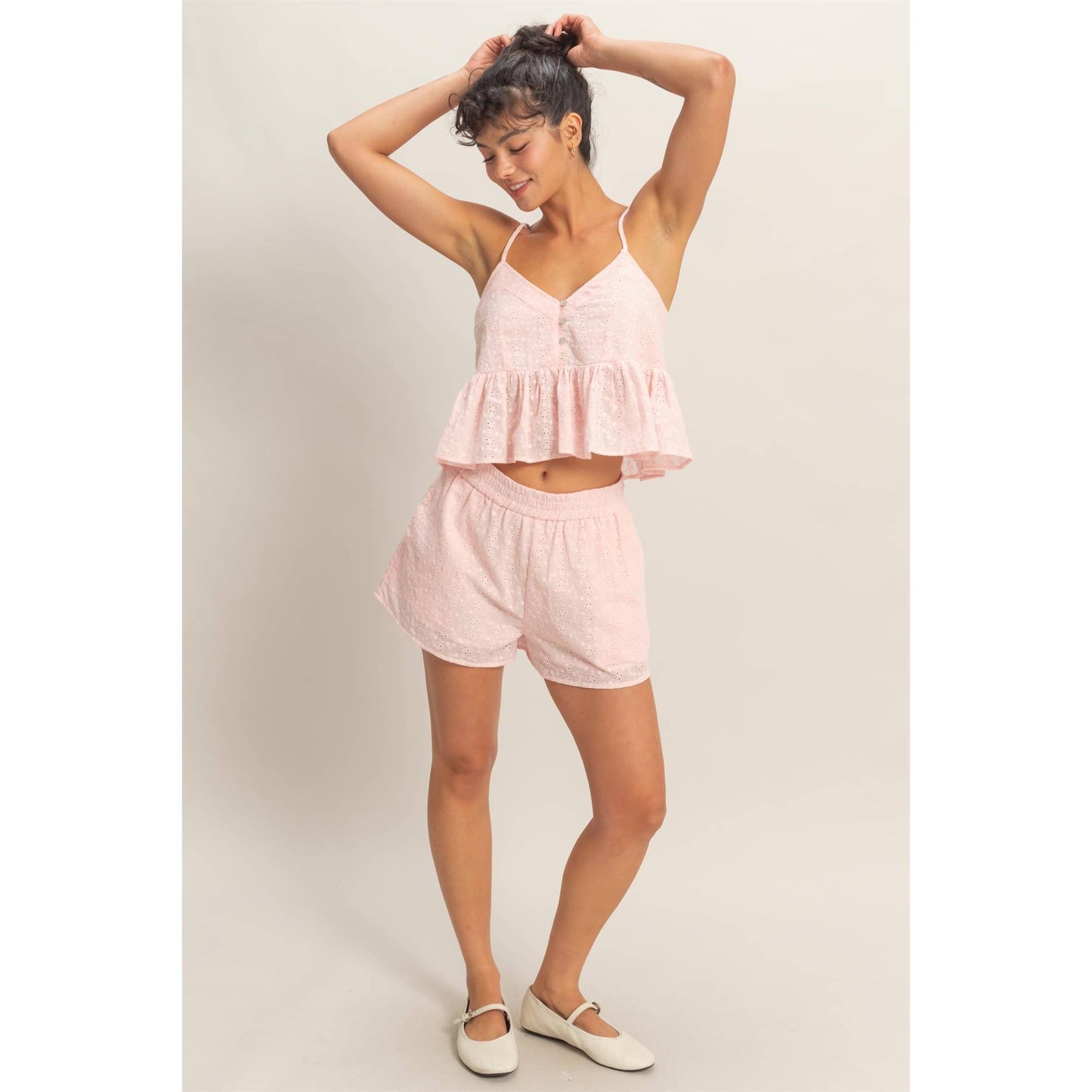 Meadow Eyelet Shorts