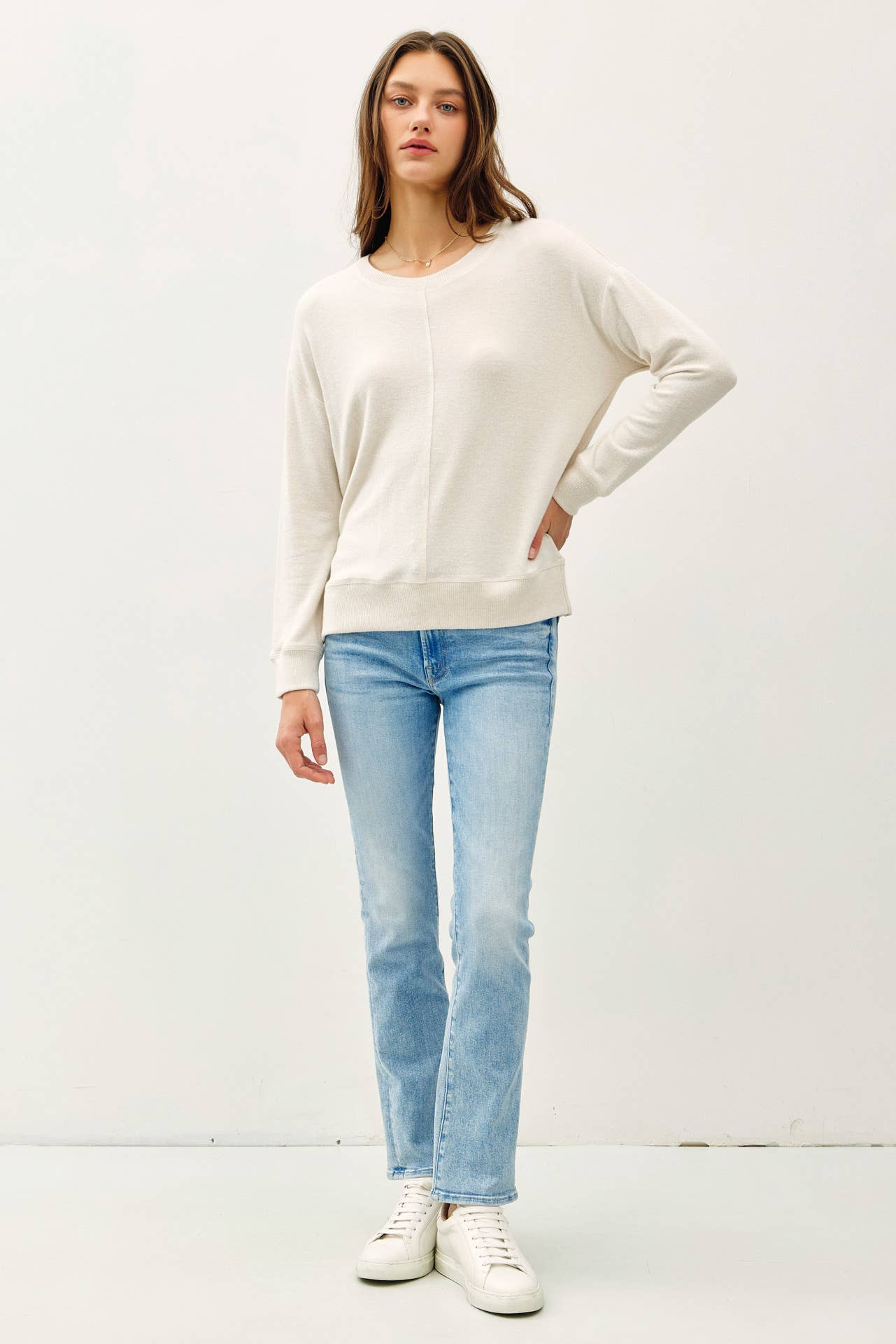 Buttery Soft Hacci Knit Top