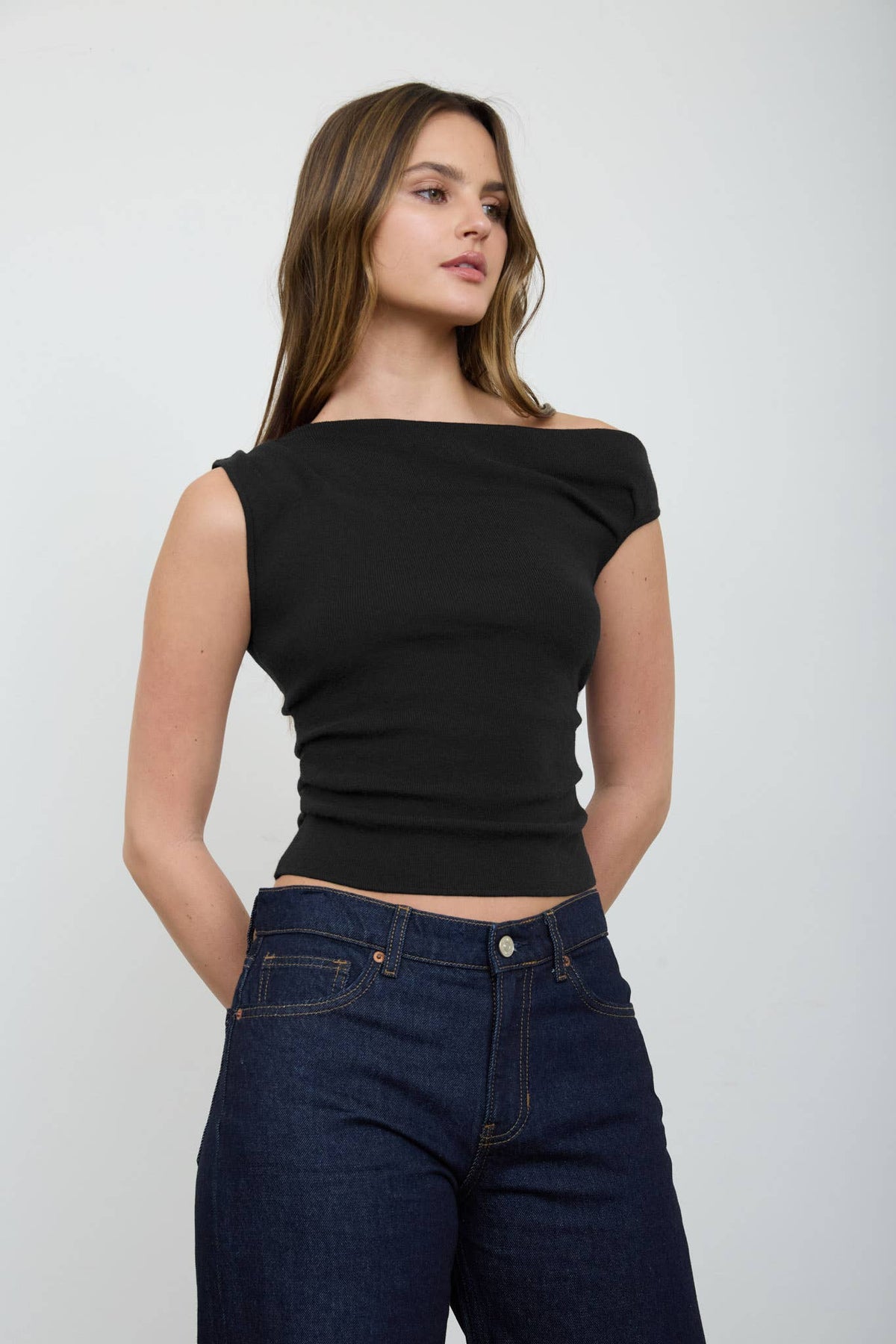 Camille Asymmetrical Top