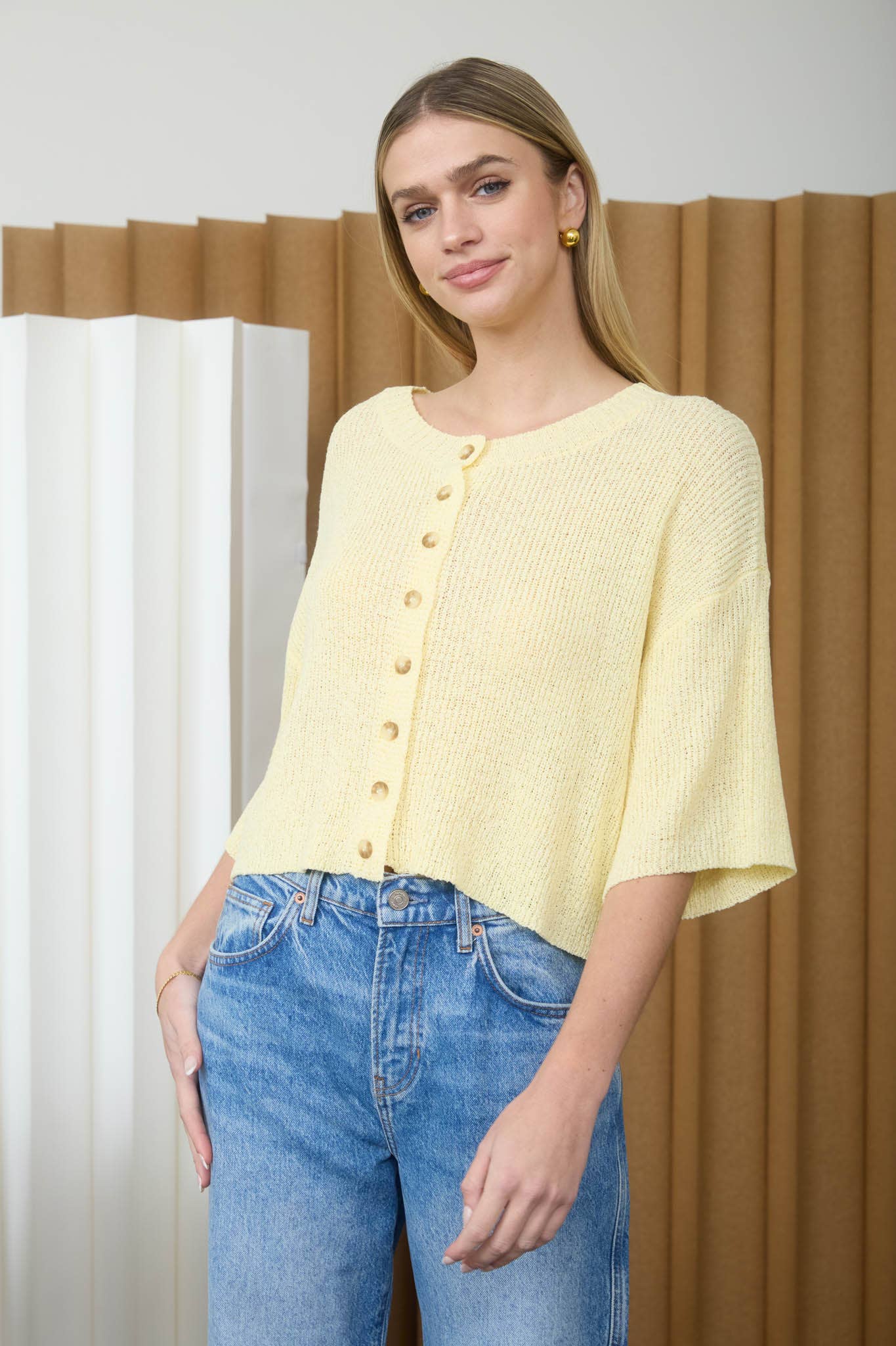 The Shoreline Boxy Sweater