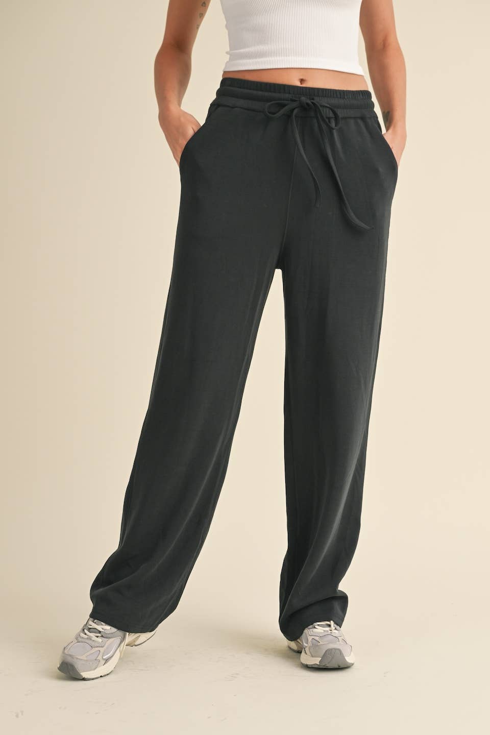 Super Soft Air Scuba Wide Leg Pants