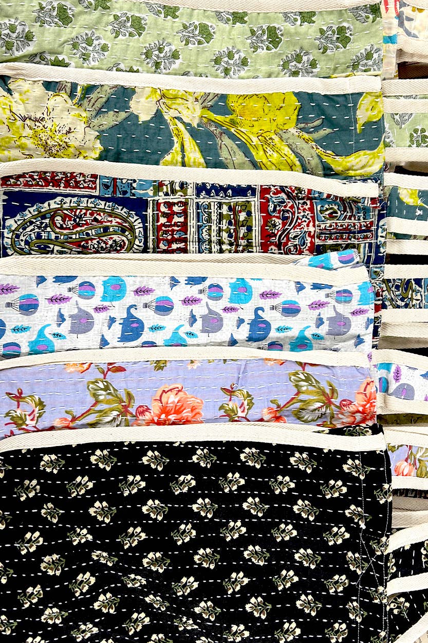 Kantha Reuseable Market Bags