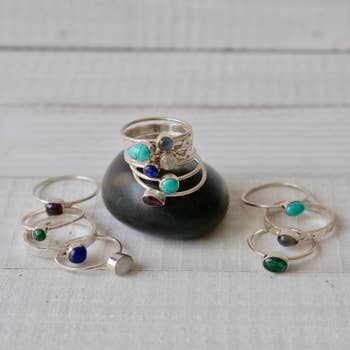 Sterling Silver Stacker Rings