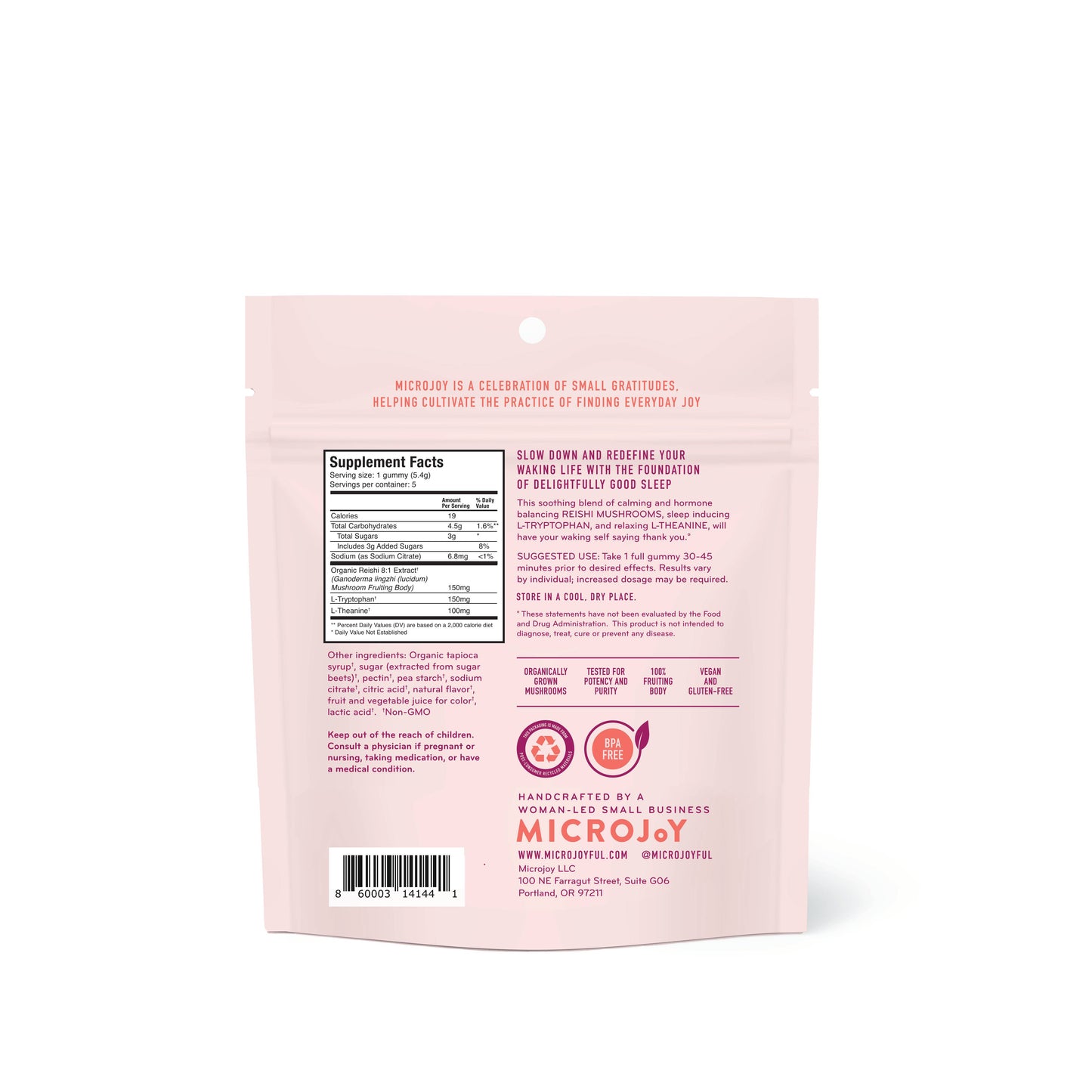 Hibernate Mushroom Gummies / 5 Piece