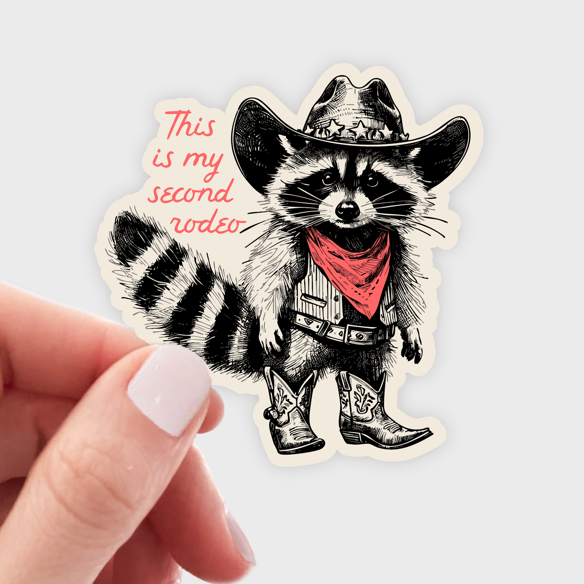 My Second Rodeo Labels This is My Second Rodeo Sticker – Modern Heritage Collective