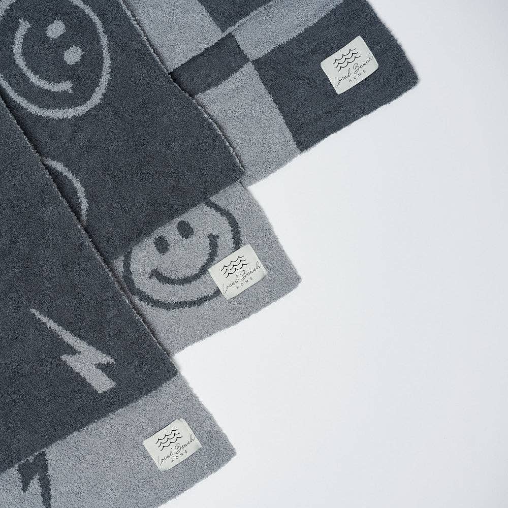 Checker Luxe Home Blanket