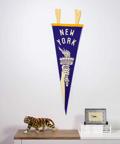 New York Torch Pennant