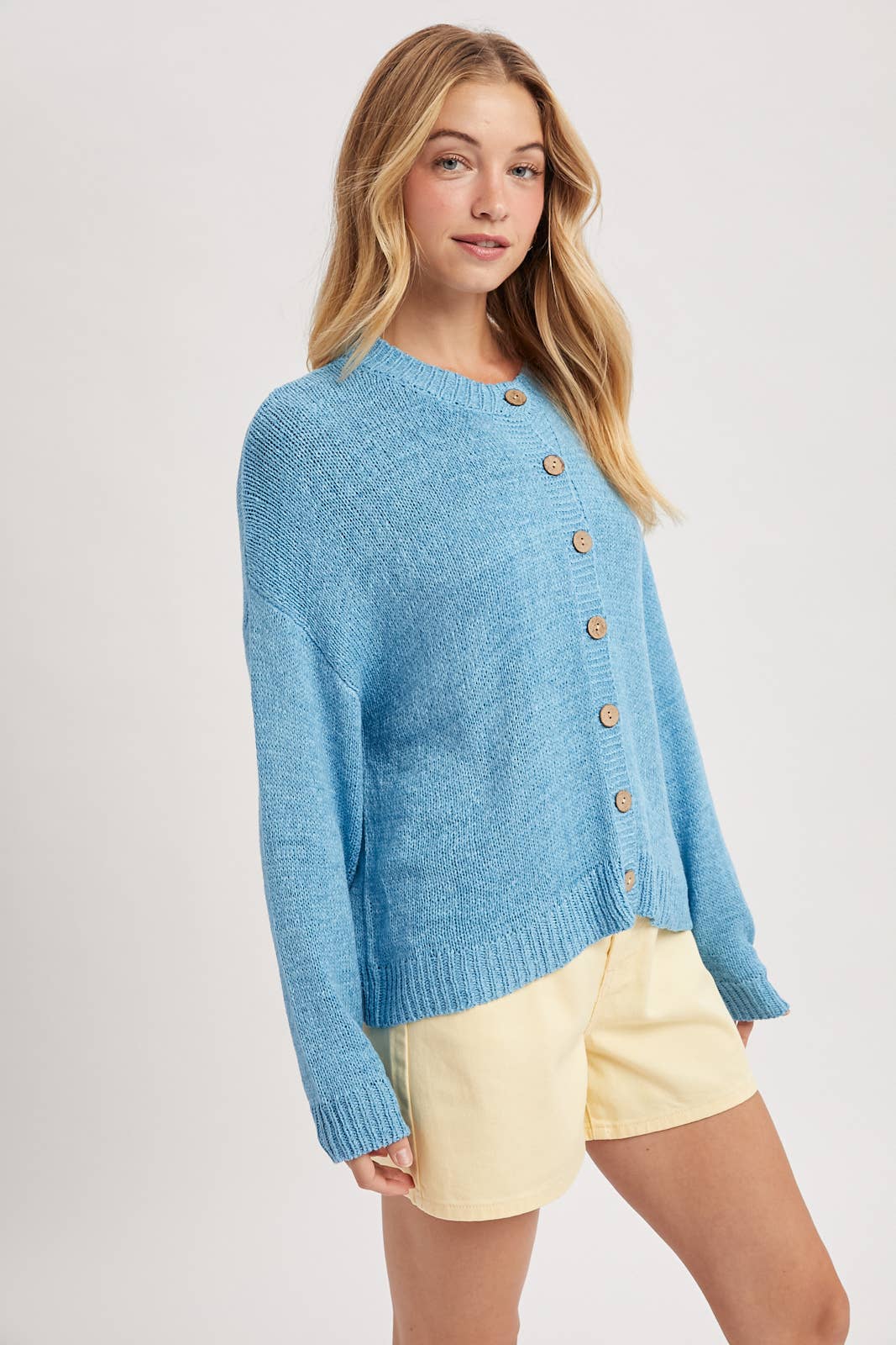 Sadie Lghtweight Button Up Cardi