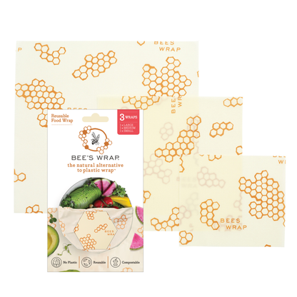 Assorted 3 Pack - Honeycomb Bee's Wrap