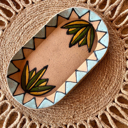 Ceramic Agave Trinket Dish