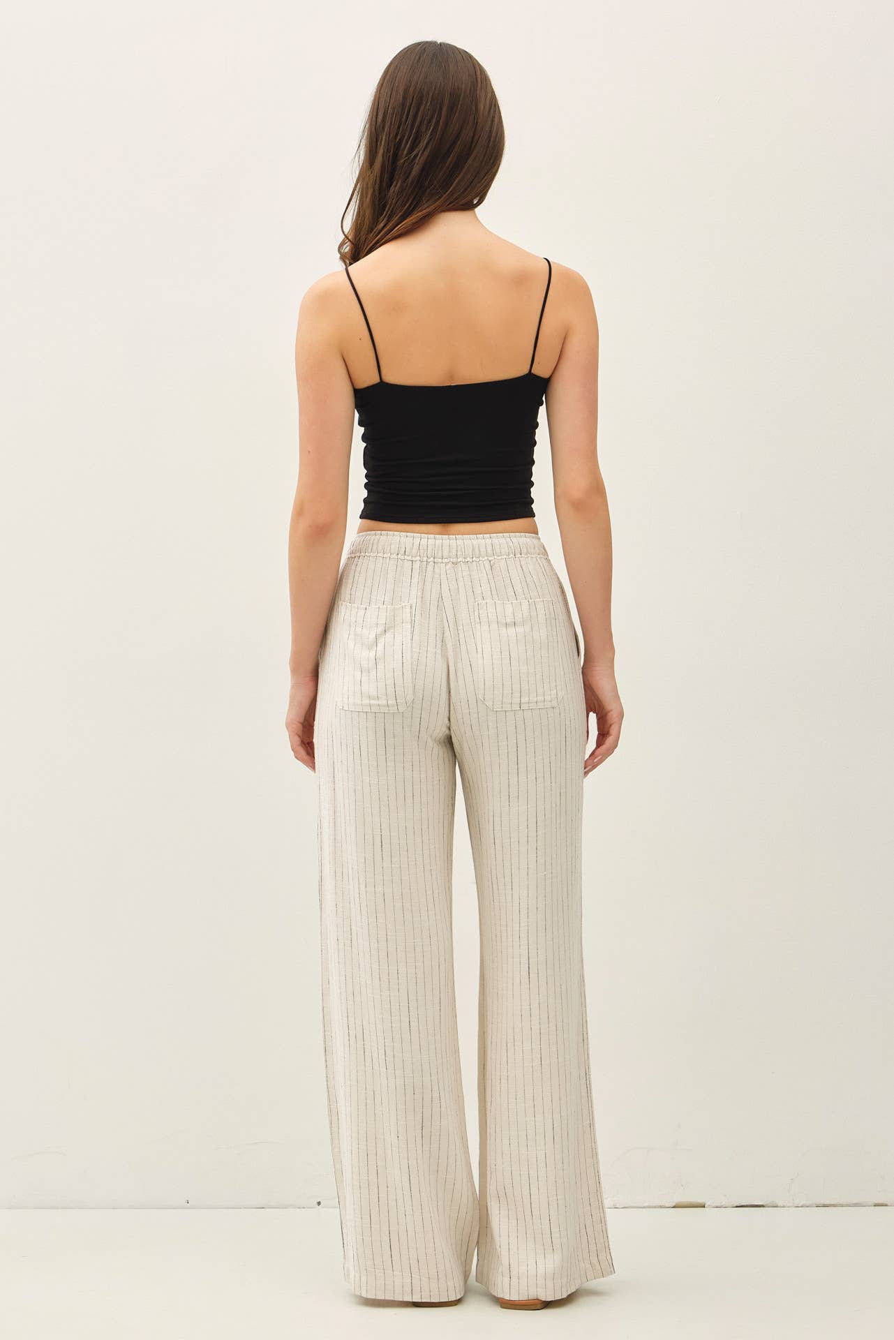 Effortless Striped Linen Pant