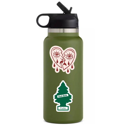 Fresh Outta Fucks Tree Sticker