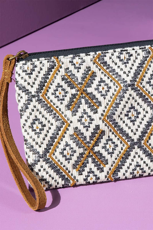 Handmade Colorado Ethnic Pattern Clutch