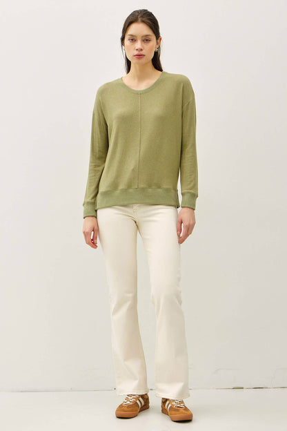 Buttery Soft Hacci Knit Top