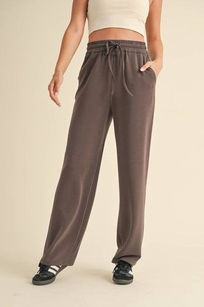 Super Soft Air Scuba Wide Leg Pants