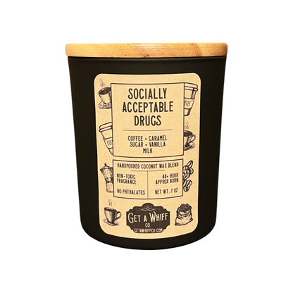 Socially Acceptable Drugs Soy Candle