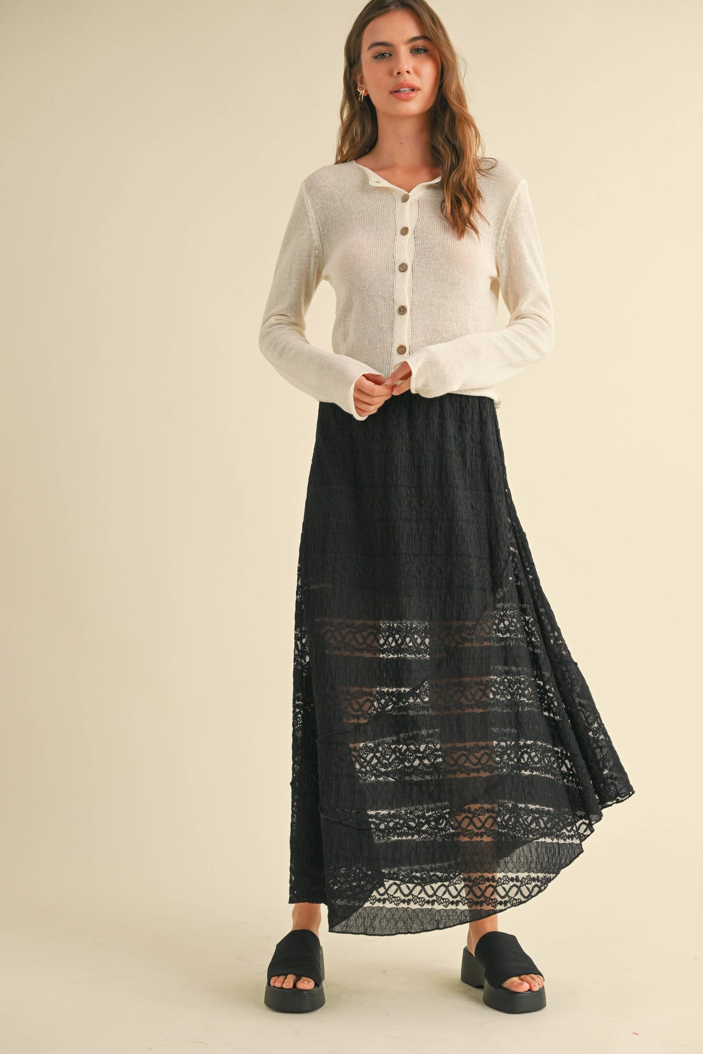 Lightweight Button Down Cardi