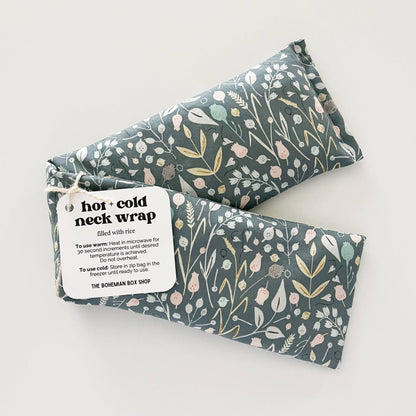 Hot & Cold Therapy Neck Wrap - Meadow Flowers