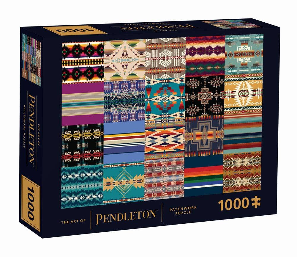 Art of Pendleton Patchwork 1000-Piece Puzzle