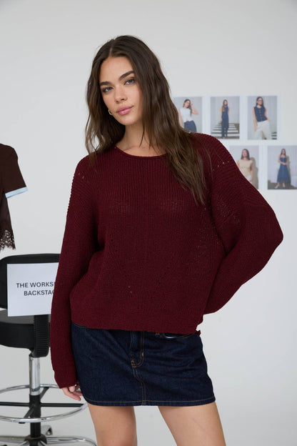 The Heirloom Stitch Sweater
