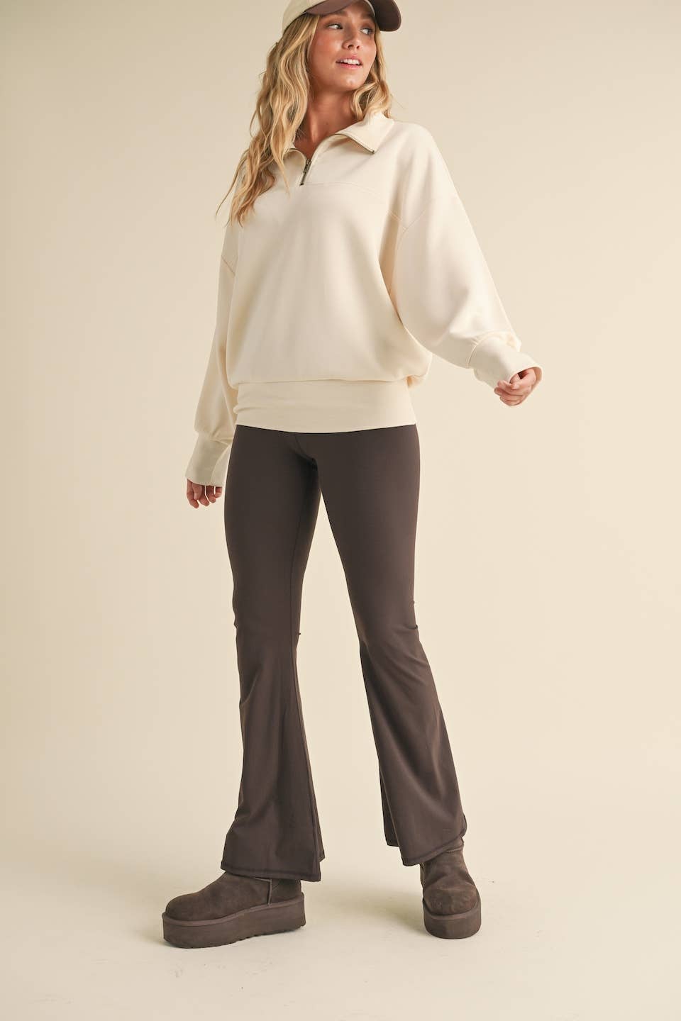 Super Soft Air Scuba Oversized Half Zip