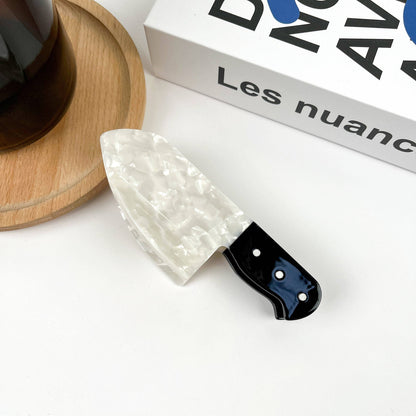Knife Hair Clip