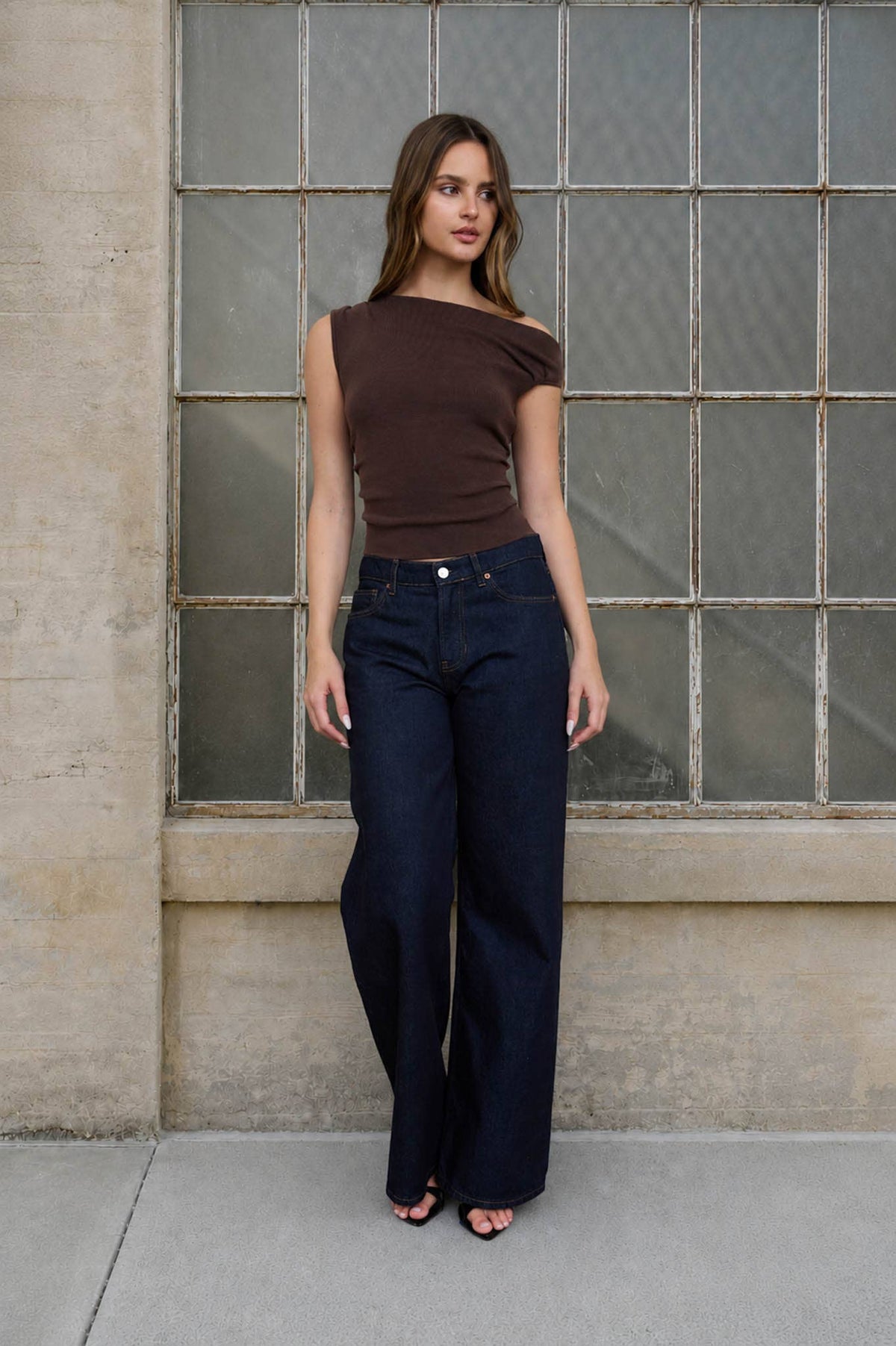 Camille Asymmetrical Top