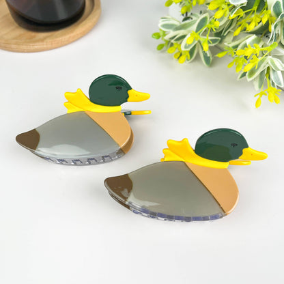 Mallard Duck Hair Clip