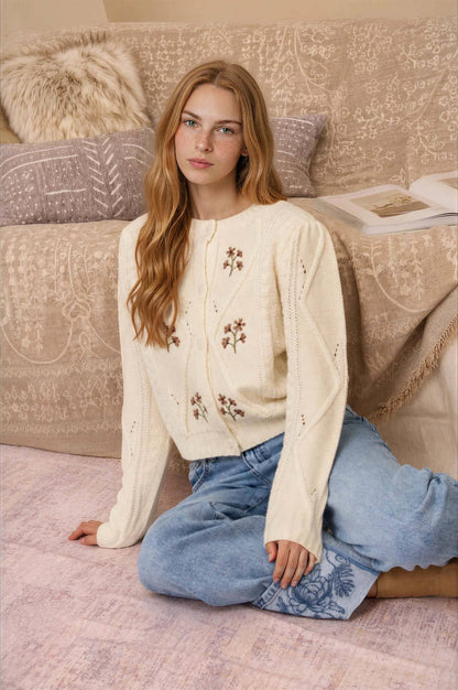 Heirloom Floral Cardigan