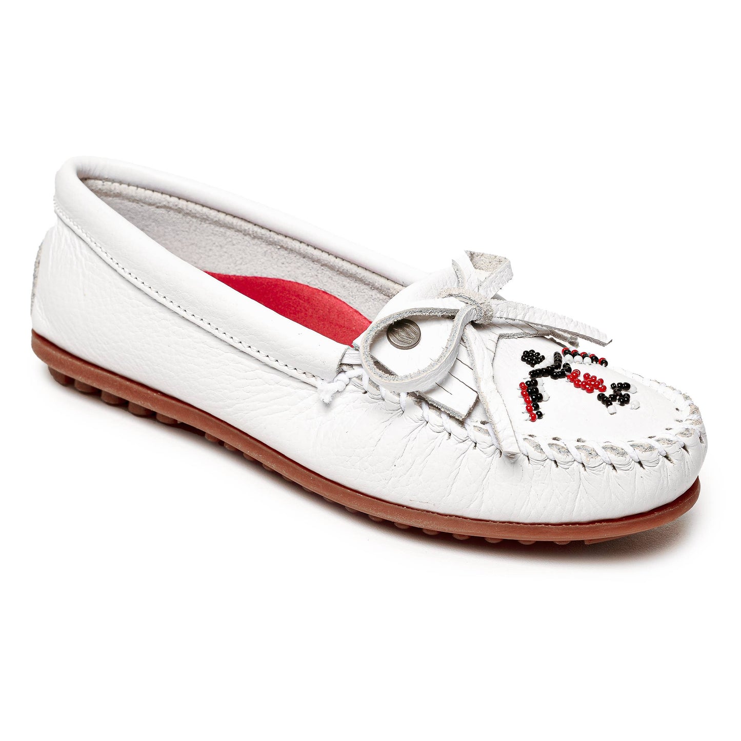 Women's Thunderbird Animikii Suede Beaded Moccasin