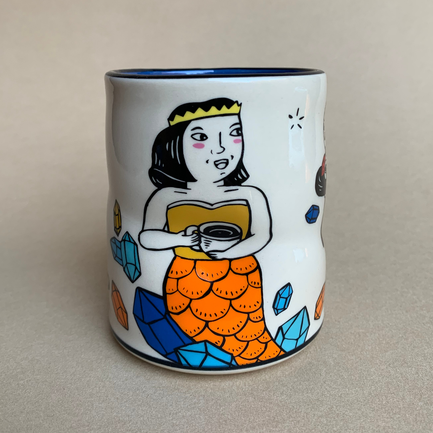 Lucky Mermaid Mug - Large