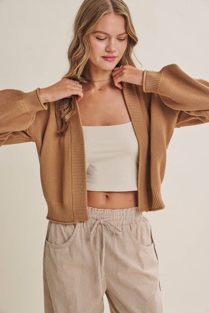 Cozy Waffle Cardigan