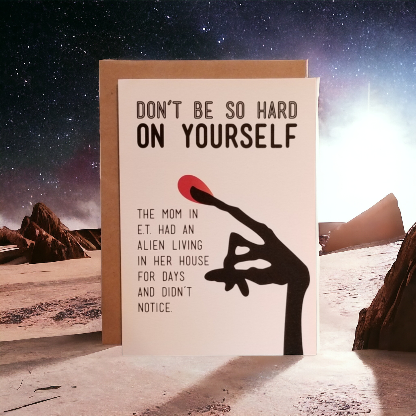 Don't be so Hard on Yourself