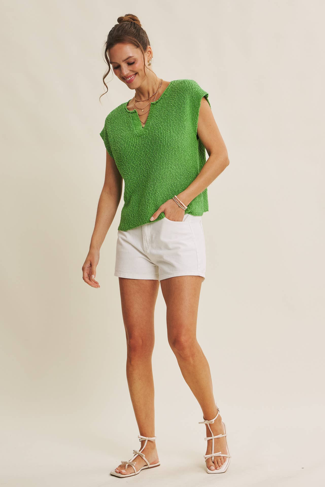 Breezy Cotton Sweater