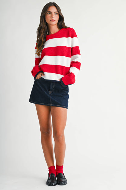 Tide Stripe Sweater