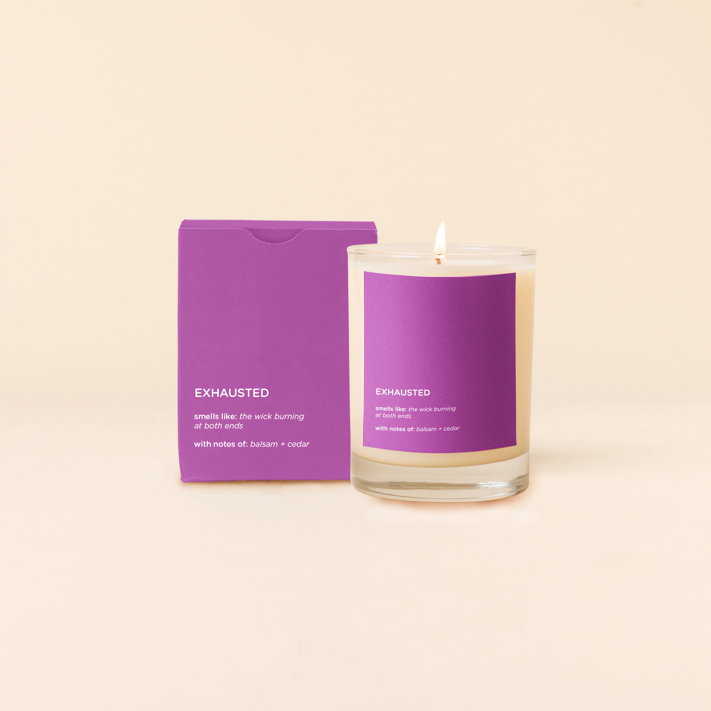 Candle Rocks Glass