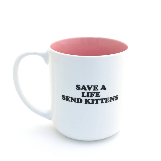 Cats Make Me Feel less Murdery Mug